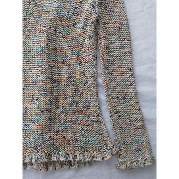 BCBG Maxazria Knit Cardigan Sweater Boho Multi-Color Womens Size Medium - Picture 9 of 9